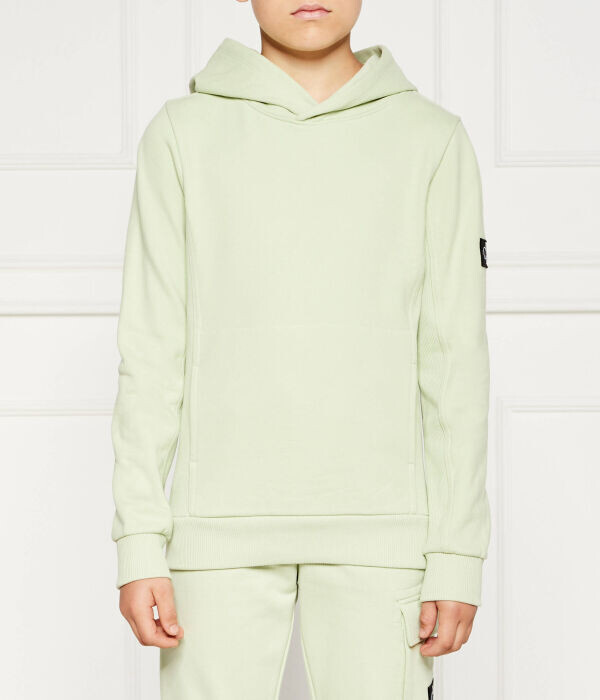 Толстовка детская Calvin Klein Jeans с нашивкой на рукаве, зеленый
Толстовка детская Calvin Klein Jeans с нашивкой на рукаве, зеленый