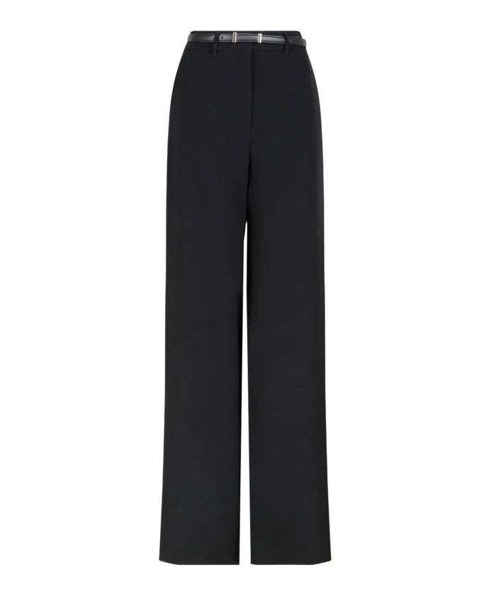 Широкие черные брюки Max Mara Studio, черный
Широкие черные брюки Max Mara Studio, черный