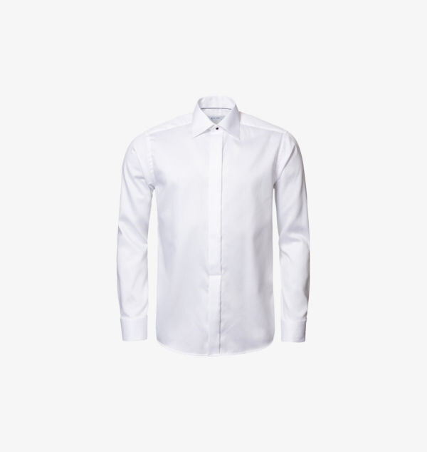 Рубашка-Смокинг из хлопчатобумажной ткани «добби» с вырезом-воротником и закругленными манжетами, облегающая, современного кроя Eton, белый
Рубашка-Смокинг из хлопчатобумажной ткани «добби» с вырезом-воротником и закругленными манжетами, облегающая, современного кроя Eton, белый