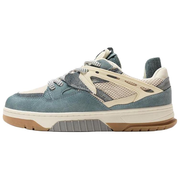 ZARA Низкие мужские скейтбордические кроссовки синего цвета
ZARA Низкие мужские скейтбордические кроссовки синего цвета