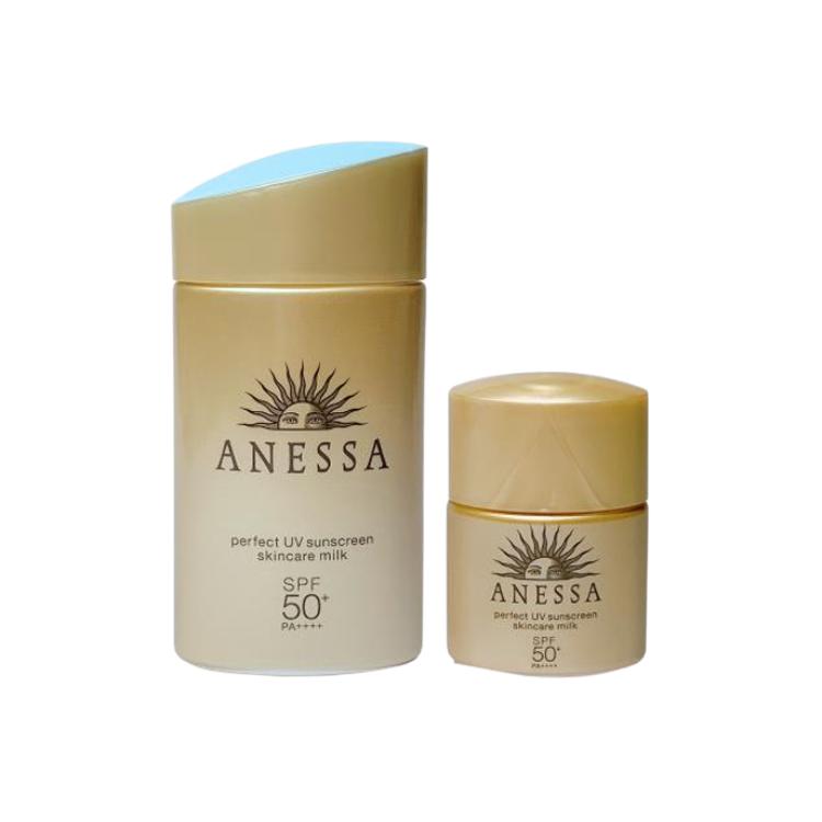 ANESSA Набор для защиты от солнца anresha gold diamond с увлажнением и освежением spf50+ pa++++ 60мл*2+12мл*2
ANESSA Набор для защиты от солнца anresha gold diamond с увлажнением и освежением spf50+ pa++++ 60мл*2+12мл*2