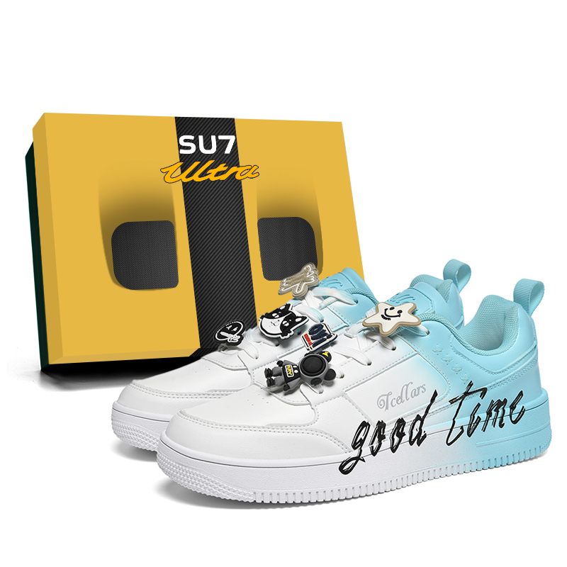 TCELLARS Амортизирующие, износостойкие, увеличивающие рост низкие скейтерские кроссовки унисекс эксклюзивная упаковка - белый и синий (с бесплатными шнурками)
TCELLARS Амортизирующие, износостойкие, увеличивающие рост низкие скейтерские кроссовки унисекс эксклюзивная упаковка - белый и синий (с бесплатными шнурками)