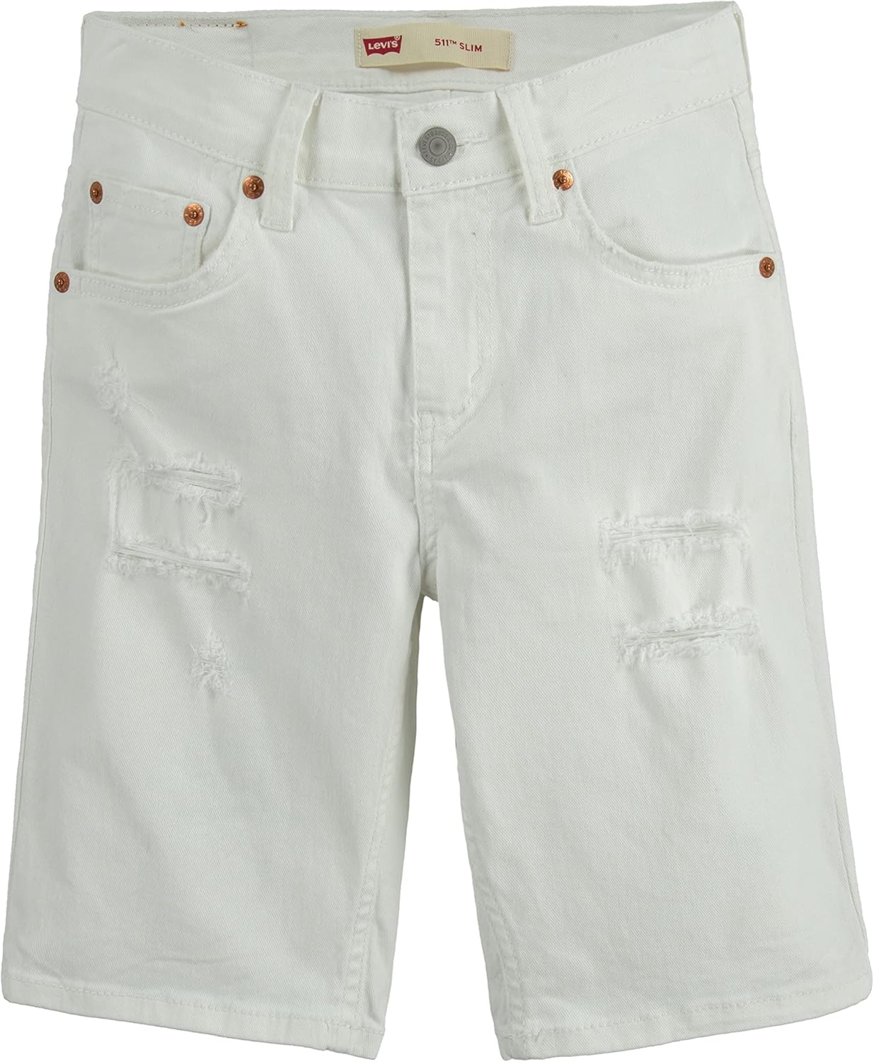 Узкие джинсовые шорты Levi's Boys 511, White
Узкие джинсовые шорты Levi's Boys 511, White