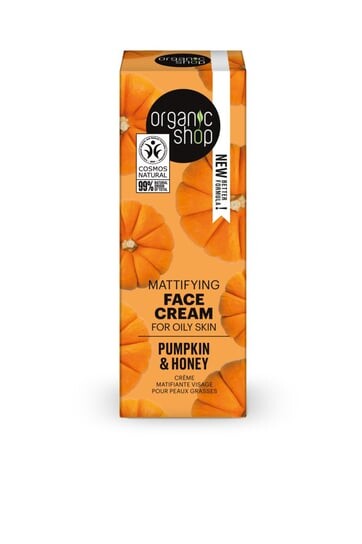 Матирующий крем для лица для жирной кожи, 50 мл Organic Shop
Матирующий крем для лица для жирной кожи, 50 мл Organic Shop