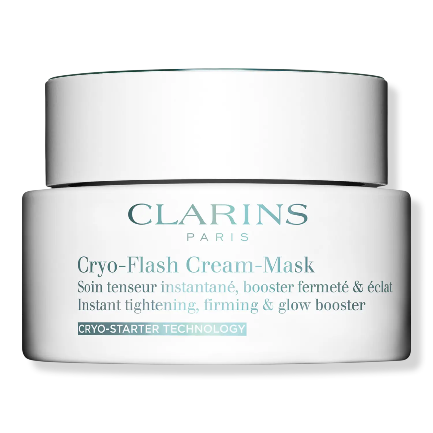 Крио-флэш маска для лица с мгновенным лифтинг-эффектом и эффектом сияния Clarins
Крио-флэш маска для лица с мгновенным лифтинг-эффектом и эффектом сияния Clarins