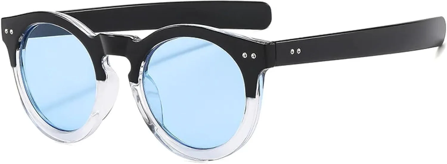 Женские солнцезащитные очки овальной формы с защитой от УФ-излучения UV400, мужские солнцезащитные очки в стиле панк, розовые и голубые DSVIGF, Black Clear Blue
Женские солнцезащитные очки овальной формы с защитой от УФ-излучения UV400, мужские солнцезащитные очки в стиле панк, розовые и голубые DSVIGF, Black Clear Blue