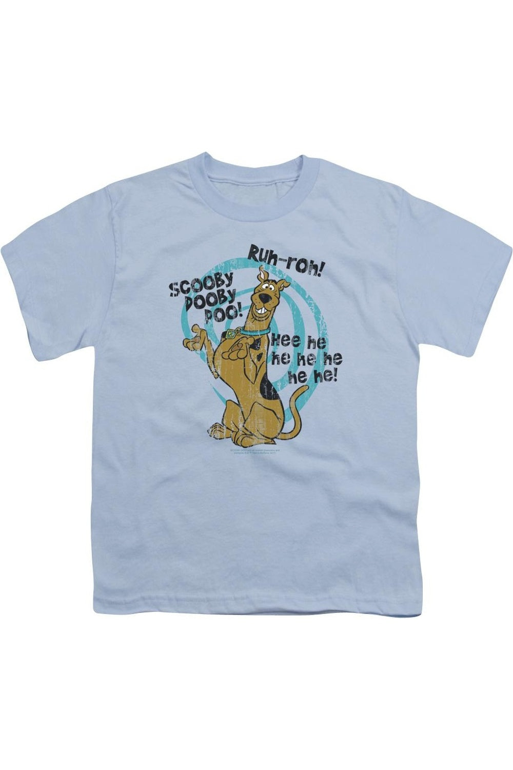 Футболка с коротким рукавом для детей с цитатой из "Скуби-Ду" Gildan, светло-голубой
Футболка с коротким рукавом для детей с цитатой из "Скуби-Ду" Gildan, светло-голубой