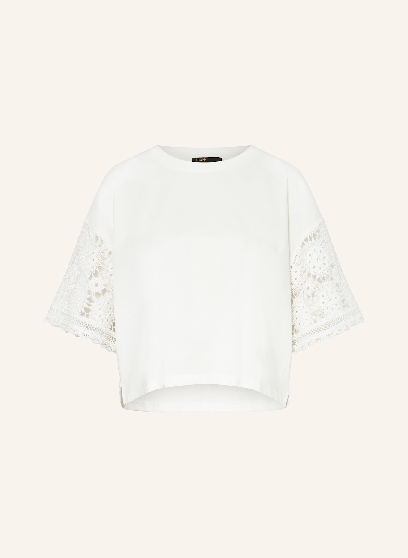 Футболка с кружевом Maje, белый
Футболка с кружевом Maje, белый