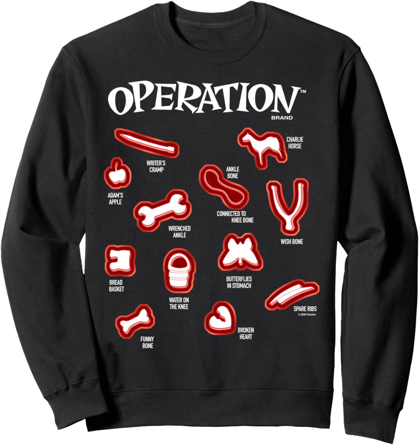 Толстовка Operation Classic Icon & Game Pieces, черный
Толстовка Operation Classic Icon & Game Pieces, черный