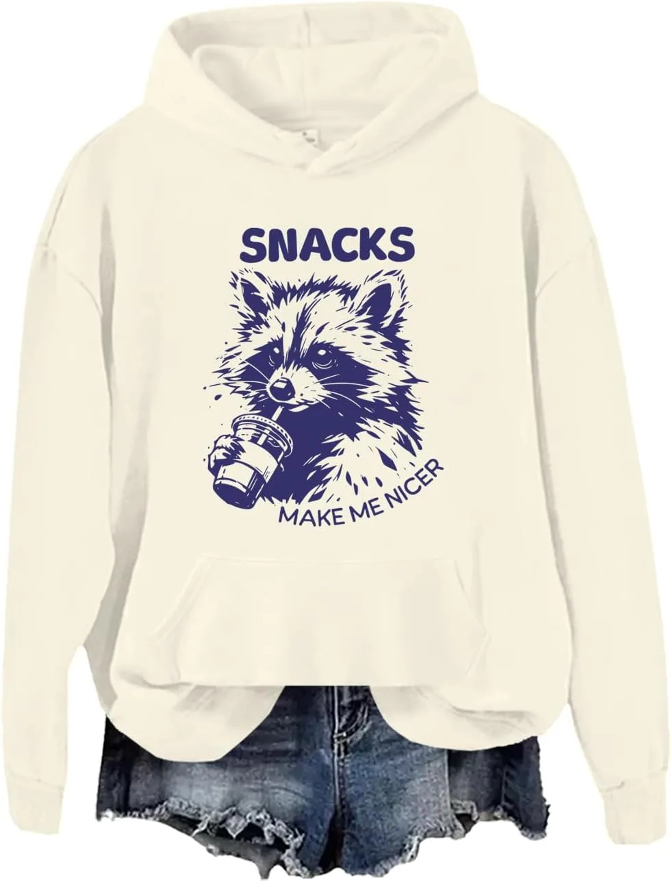 Толстовка с длинным рукавом Funny Animal Raccoon Snacks Make Me Nicer
Толстовка с длинным рукавом Funny Animal Raccoon Snacks Make Me Nicer