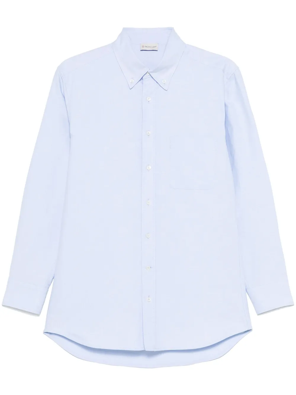 Рубашка с нашивкой-логотипом MONCLER, синий
Рубашка с нашивкой-логотипом MONCLER, синий