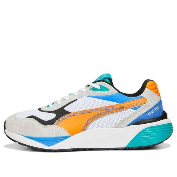 Кроссовки rs-metric 'white vibrant orange' Puma, белый 
Кроссовки rs-metric 'white vibrant orange' Puma, белый