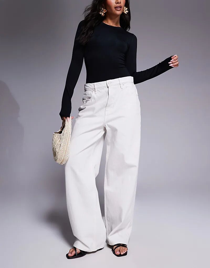 Good American Джинсы-мешковатые хорошего качества в цвете «облачно-белый»
Good American Джинсы-мешковатые хорошего качества в цвете «облачно-белый»