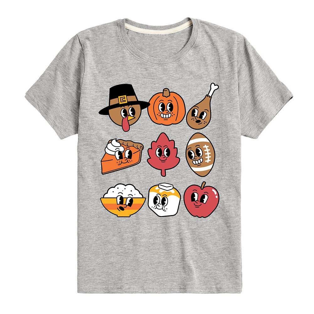 Футболка с рисунком в виде сетки на День Благодарения для мальчиков 8–20 лет Licensed Character, цвет Heather Gray
Футболка с рисунком в виде сетки на День Благодарения для мальчиков 8–20 лет Licensed Character, цвет Heather Gray