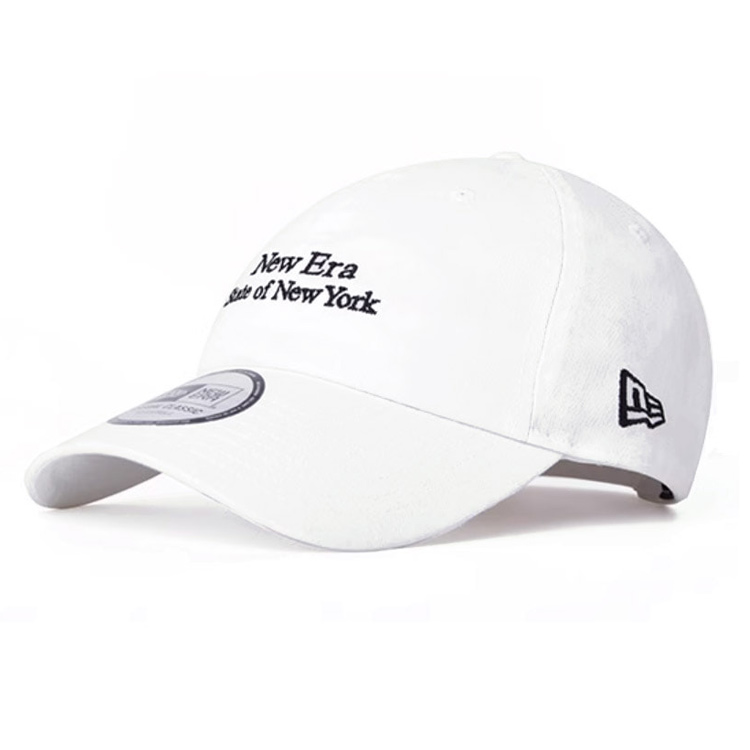 New Era Хлопковая бейсболка унисекс белая, White
New Era Хлопковая бейсболка унисекс белая, White