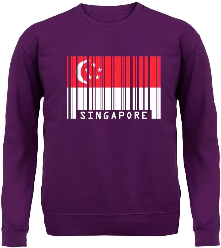 Свитшот Dressdown Singapore Barcode Style Flag
Свитшот Dressdown Singapore Barcode Style Flag