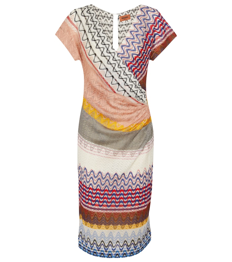 Платье миди с зигзагообразной вязкой Missoni, Sm58i
Платье миди с зигзагообразной вязкой Missoni, Sm58i