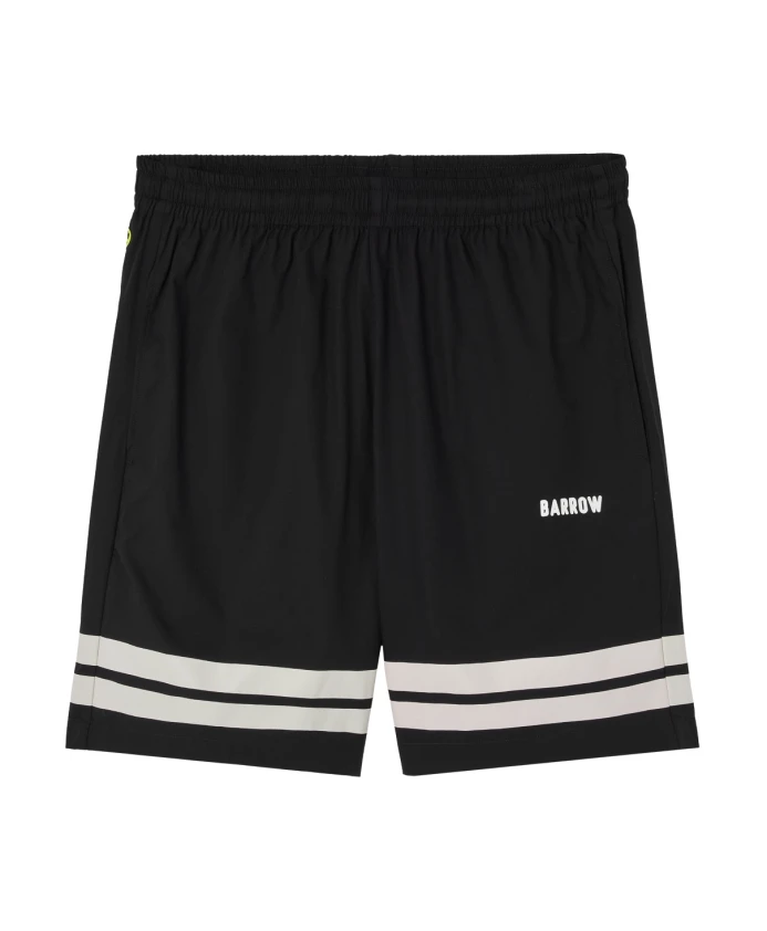 Черные шорты с белыми деталями Barrow, черный
Черные шорты с белыми деталями Barrow, черный