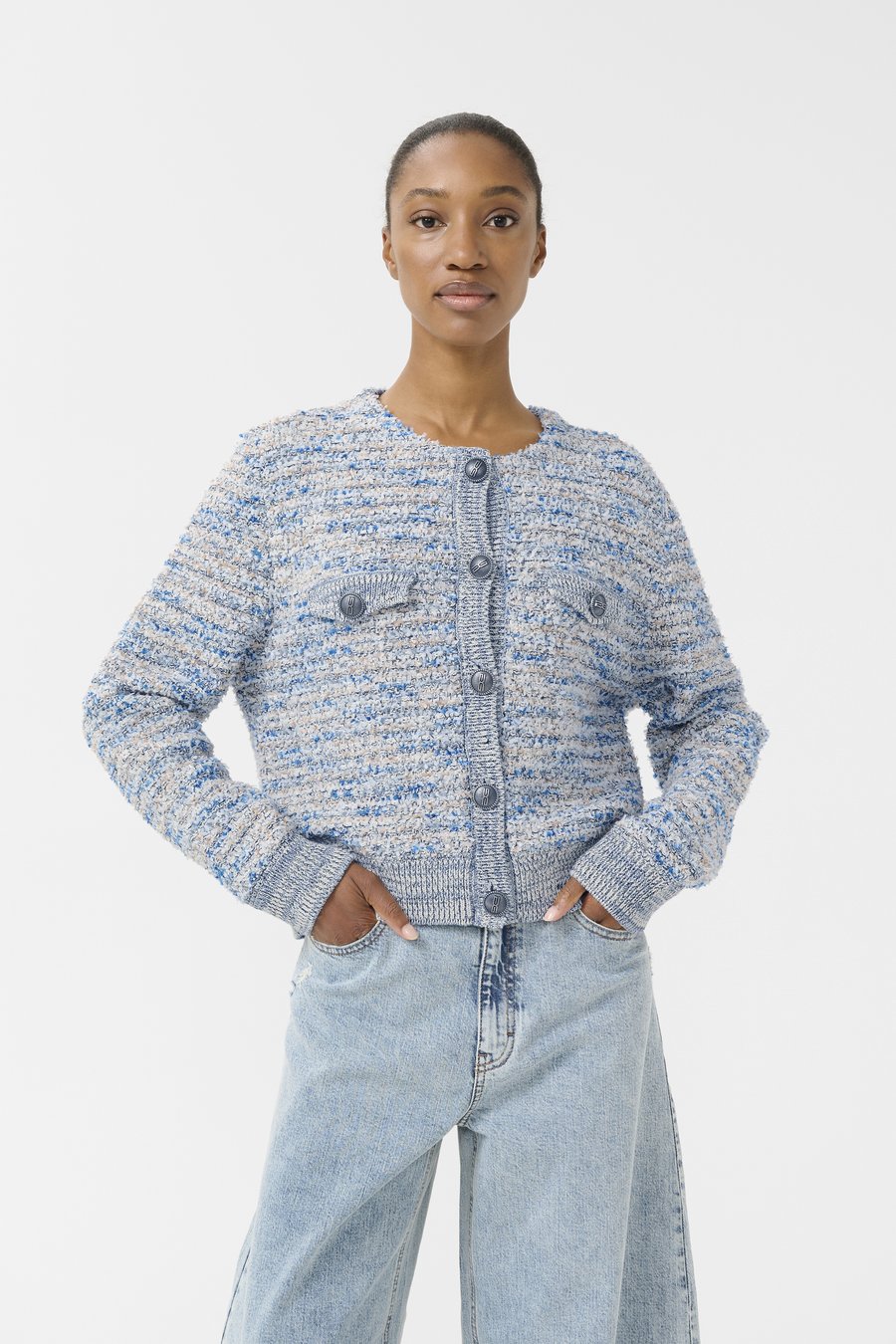 Кардиган Gestuz CANNIE CARDIGAN, Blue/White/Off-White
Кардиган Gestuz CANNIE CARDIGAN, Blue/White/Off-White