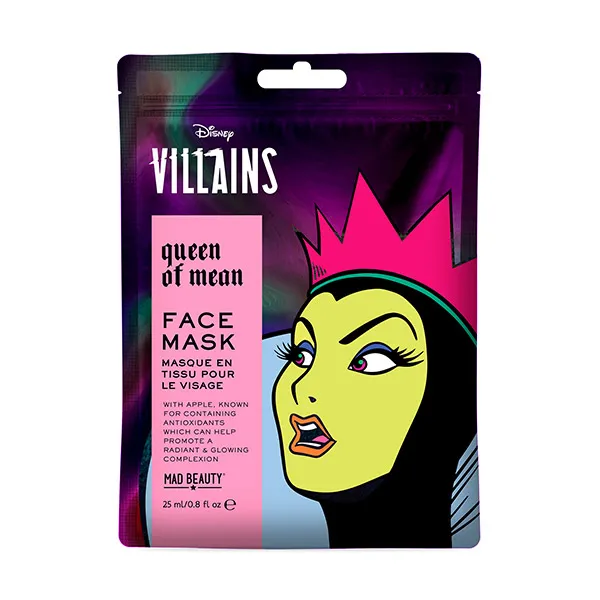 Маска для лица с эффектом сияния Mascarilla Villains Queen Of Mean Mad Beauty, 1 UD
Маска для лица с эффектом сияния Mascarilla Villains Queen Of Mean Mad Beauty, 1 UD
