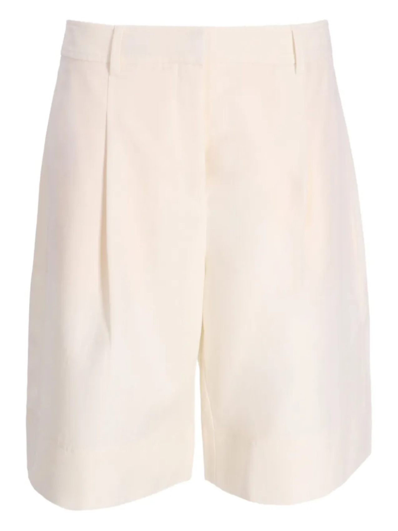 BOSS шорты строгого кроя со складками, белый
BOSS шорты строгого кроя со складками, белый