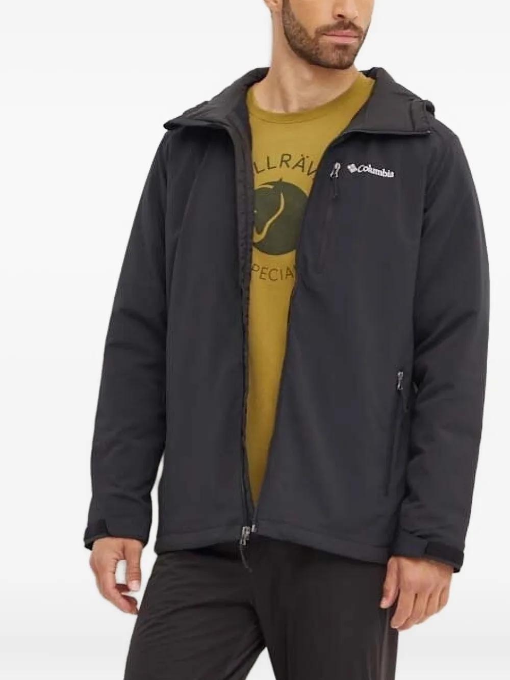 Куртка с капюшоном и карманами на молнии Columbia, черный
Куртка с капюшоном и карманами на молнии Columbia, черный