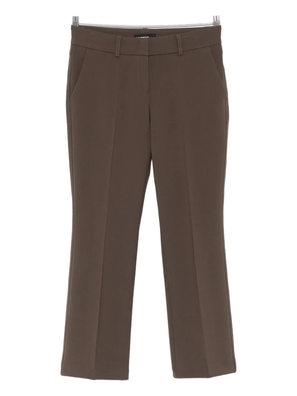 Укороченные брюки со шлевками для ремня и застежкой-молнией Cambio, коричневый
Укороченные брюки со шлевками для ремня и застежкой-молнией Cambio, коричневый