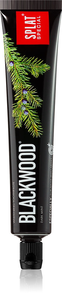 Специальная отбеливающая зубная паста с черным деревом Splat, kvapas dark mint 75 мл
Специальная отбеливающая зубная паста с черным деревом Splat, kvapas dark mint 75 мл