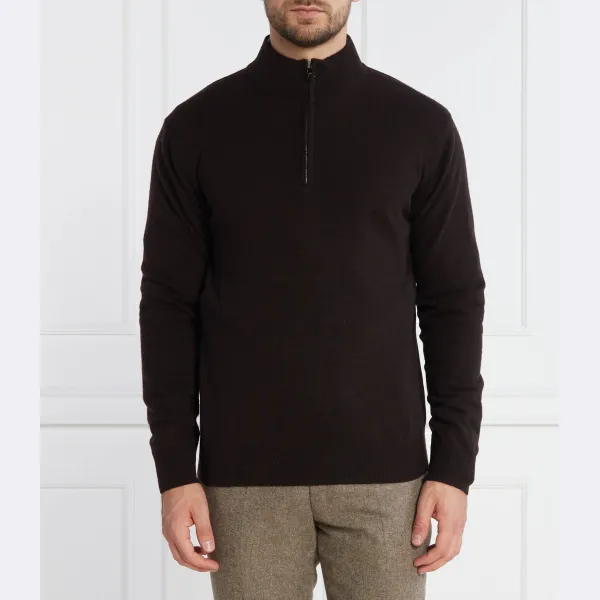 Свитер стандартного кроя Patton с добавлением шерсти и кашемира Oscar Jacobson, коричневый
Свитер стандартного кроя Patton с добавлением шерсти и кашемира Oscar Jacobson, коричневый