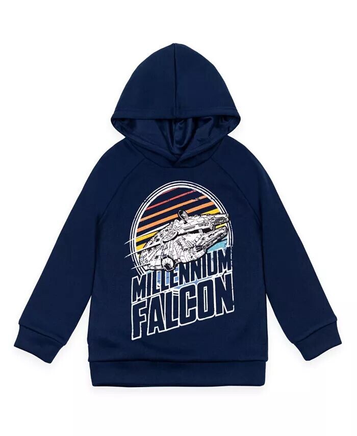 Флисовый пуловер с капюшоном Starwars, синий
Флисовый пуловер с капюшоном Starwars, синий