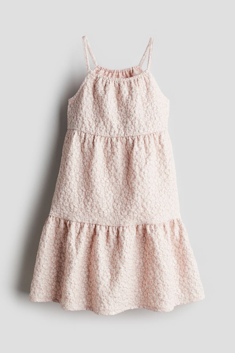 Ярусное платье из жаккардовой ткани H&M, розовый
Ярусное платье из жаккардовой ткани H&M, розовый
