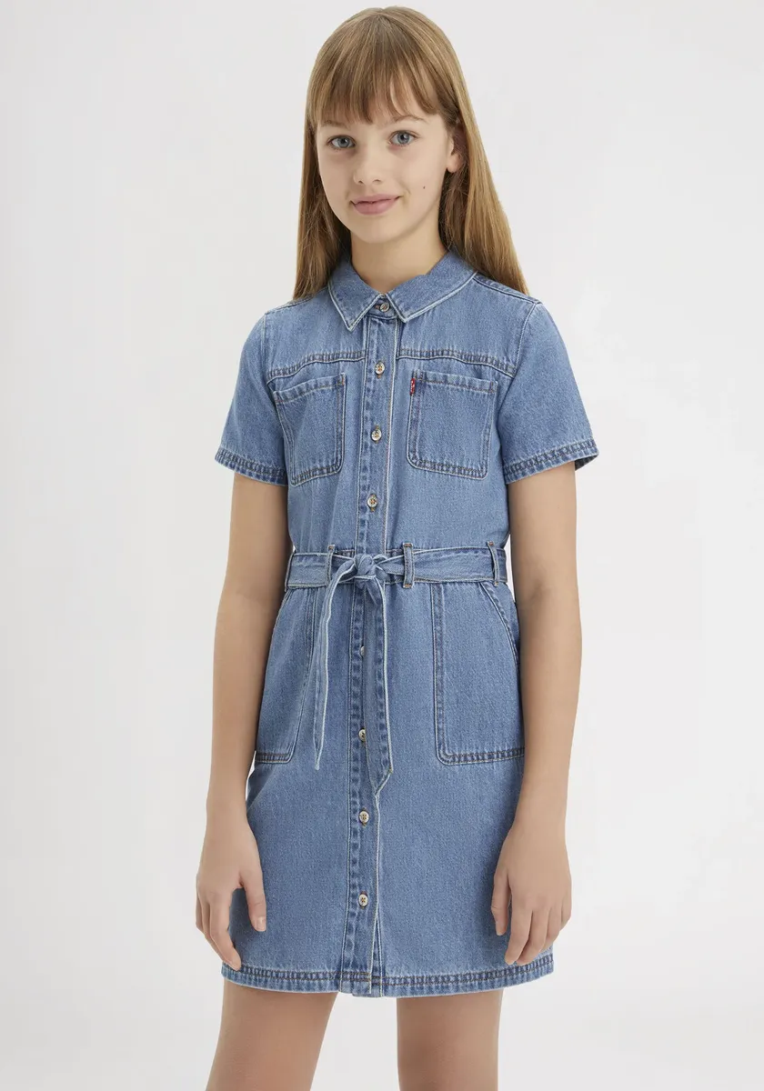 Детское джинсовое платье Levi's "LVG ORGANIC UTILITY DRESS", для ДЕВОЧЕК Levi'S Kids, цвет Vibe Check
Детское джинсовое платье Levi's "LVG ORGANIC UTILITY DRESS", для ДЕВОЧЕК Levi'S Kids, цвет Vibe Check