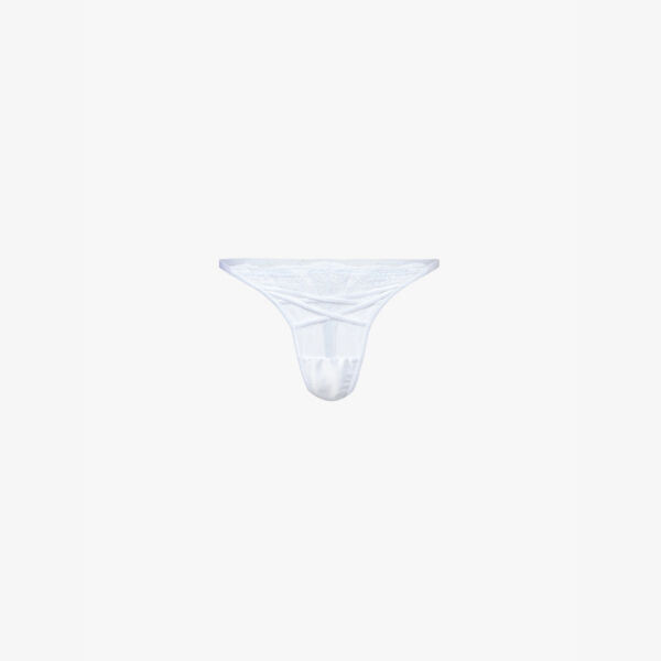 Соблазнительные стринги с высокой посадкой из эластичного кружева Lounge Underwear, белый
Соблазнительные стринги с высокой посадкой из эластичного кружева Lounge Underwear, белый