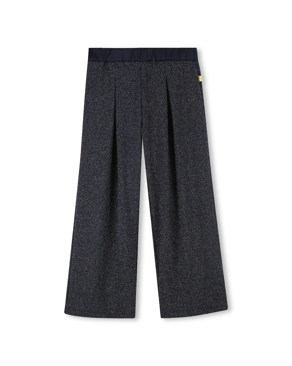 Детские брюки голубые с микроузором Billieblush, темно-синий
Детские брюки голубые с микроузором Billieblush, темно-синий