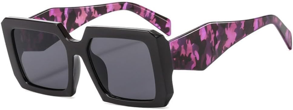 Солнцезащитные очки квадратной формы 2027 года для женщин и мужчин, в стиле ретро, с увеличенной оправой, модные оттенки, защита от УФ-излучения UV400 MTZJH, Black Purple
Солнцезащитные очки квадратной формы 2027 года для женщин и мужчин, в стиле ретро, с увеличенной оправой, модные оттенки, защита от УФ-излучения UV400 MTZJH, Black Purple