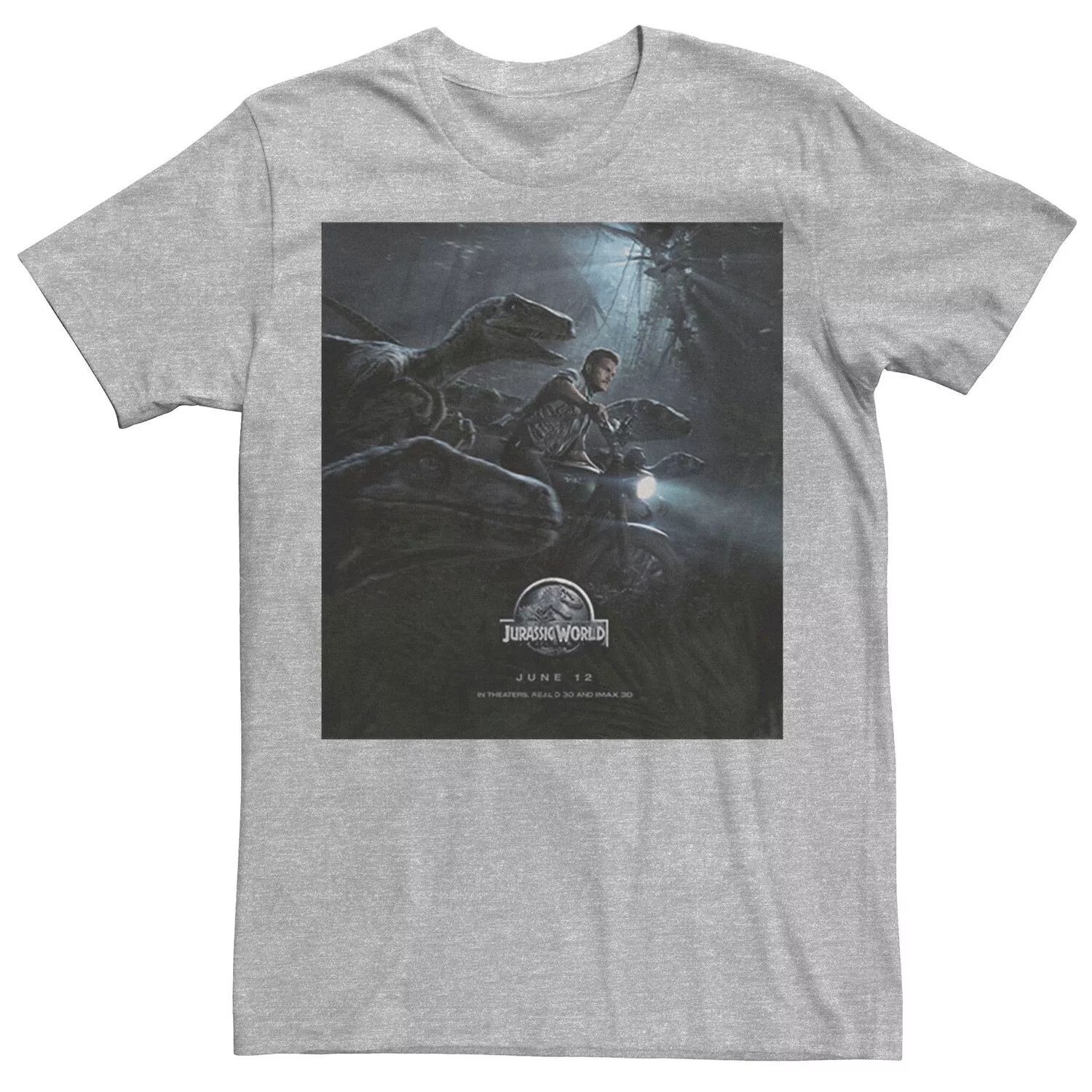 Мужская футболка с постером фильма Owen Ride Raptor Jurassic World
Мужская футболка с постером фильма Owen Ride Raptor Jurassic World
