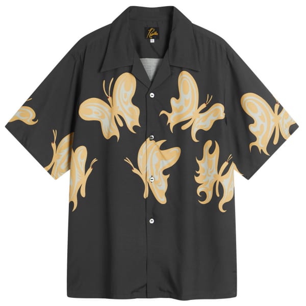 X kae tanaka однобортная рубашка Needles, черный
X kae tanaka однобортная рубашка Needles, черный