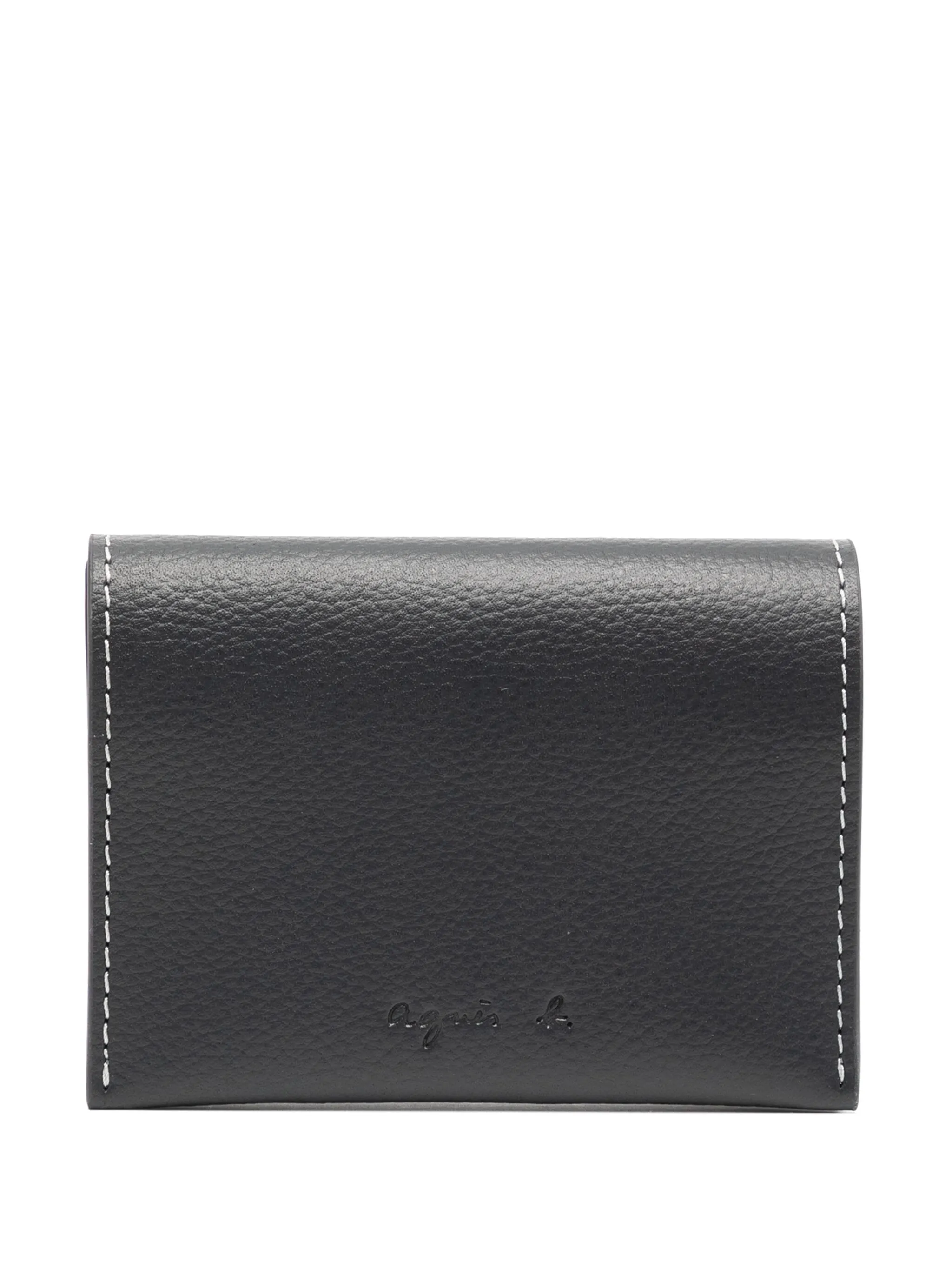 Кошелек с тисненым логотипом Agnès B., синий
Кошелек с тисненым логотипом Agnès B., синий