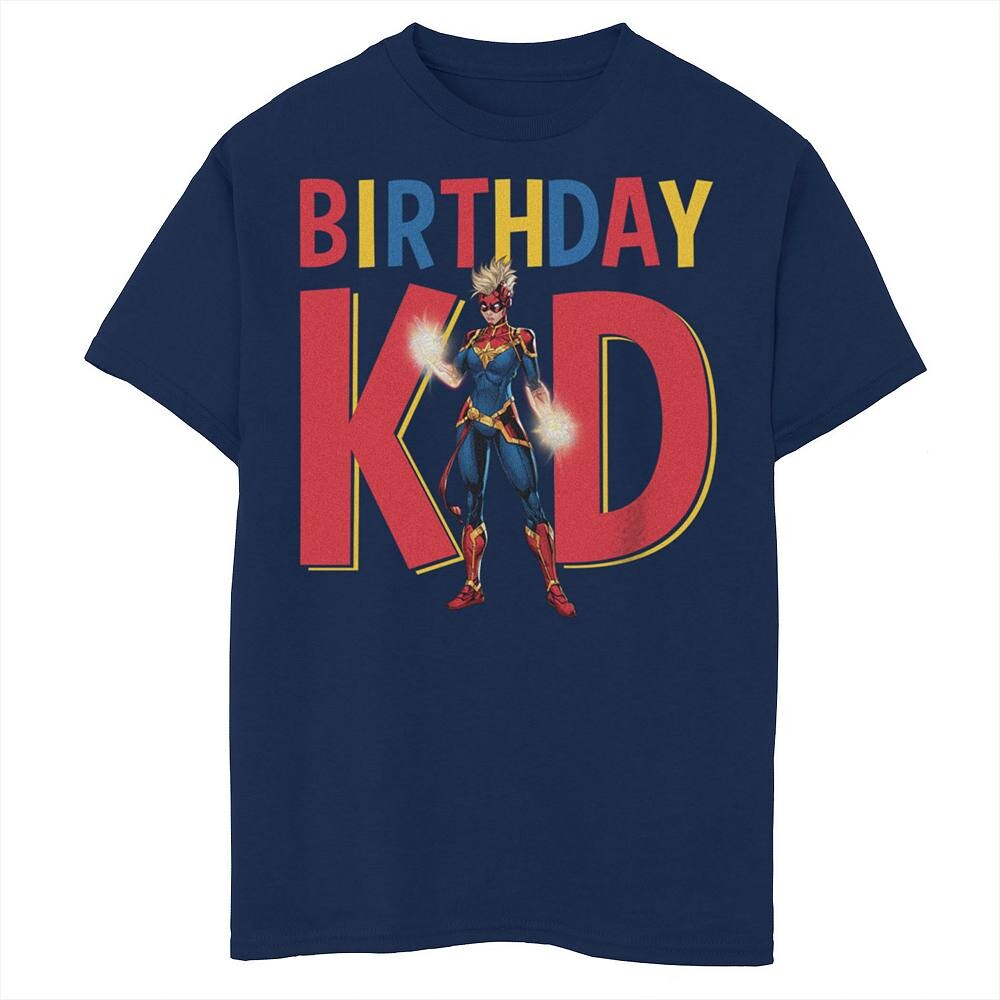 Футболка с рисунком «Капитан Марвел» для мальчиков 8–20 лет, день рождения, ребенок Marvel, темно-синий
Футболка с рисунком «Капитан Марвел» для мальчиков 8–20 лет, день рождения, ребенок Marvel, темно-синий