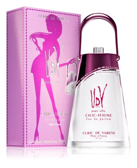 Парфюмированная вода, 75 мл Ulric De Varens, Udv Chic-issime
Парфюмированная вода, 75 мл Ulric De Varens, Udv Chic-issime