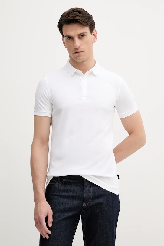 Хлопковая поло Sisley, белый
Хлопковая поло Sisley, белый