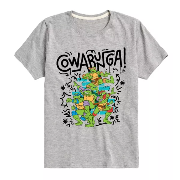 Футболка с принтом «Черепашки-ниндзя» для мальчиков 8-20 лет Nickelodeon, серый
Футболка с принтом «Черепашки-ниндзя» для мальчиков 8-20 лет Nickelodeon, серый