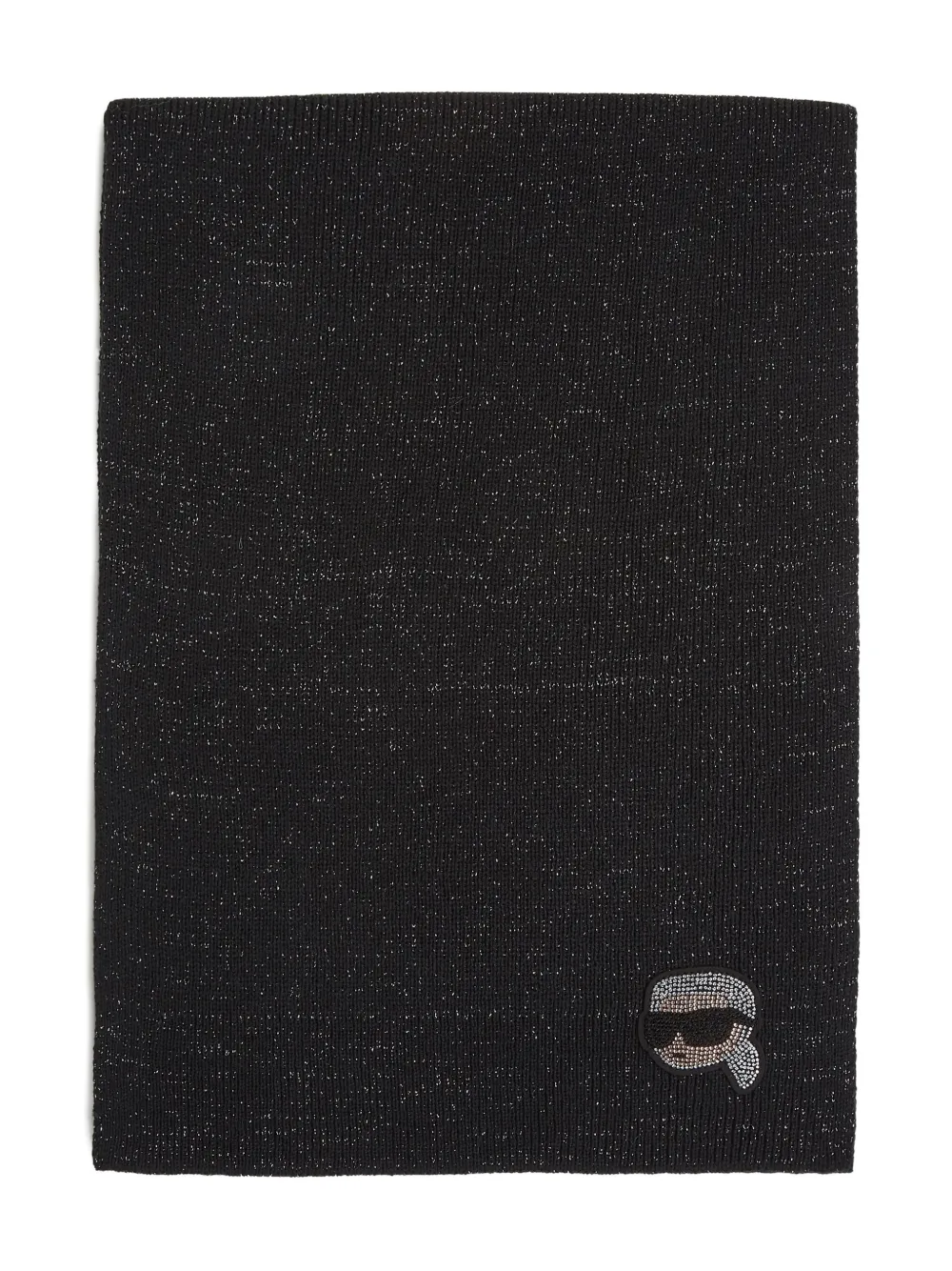 Шарф с логотипом и стразами Karl Lagerfeld, черный
Шарф с логотипом и стразами Karl Lagerfeld, черный