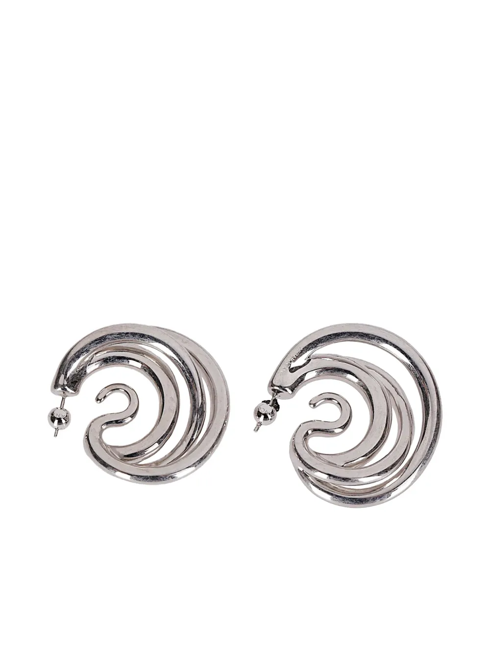 Серьги-триптих среднего размера Panconesi, серебряный
Серьги-триптих среднего размера Panconesi, серебряный