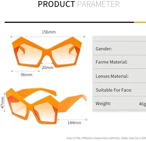 Большие солнцезащитные очки «кошачий глаз» для женщин, винтажные большие квадратные солнцезащитные очки для мужчин, очки с защитой от УФ-излучения UV400 MTZJH
Большие солнцезащитные очки «кошачий глаз» для женщин, винтажные большие квадратные солнцезащитные очки для мужчин, очки с защитой от УФ-излучения UV400 MTZJH