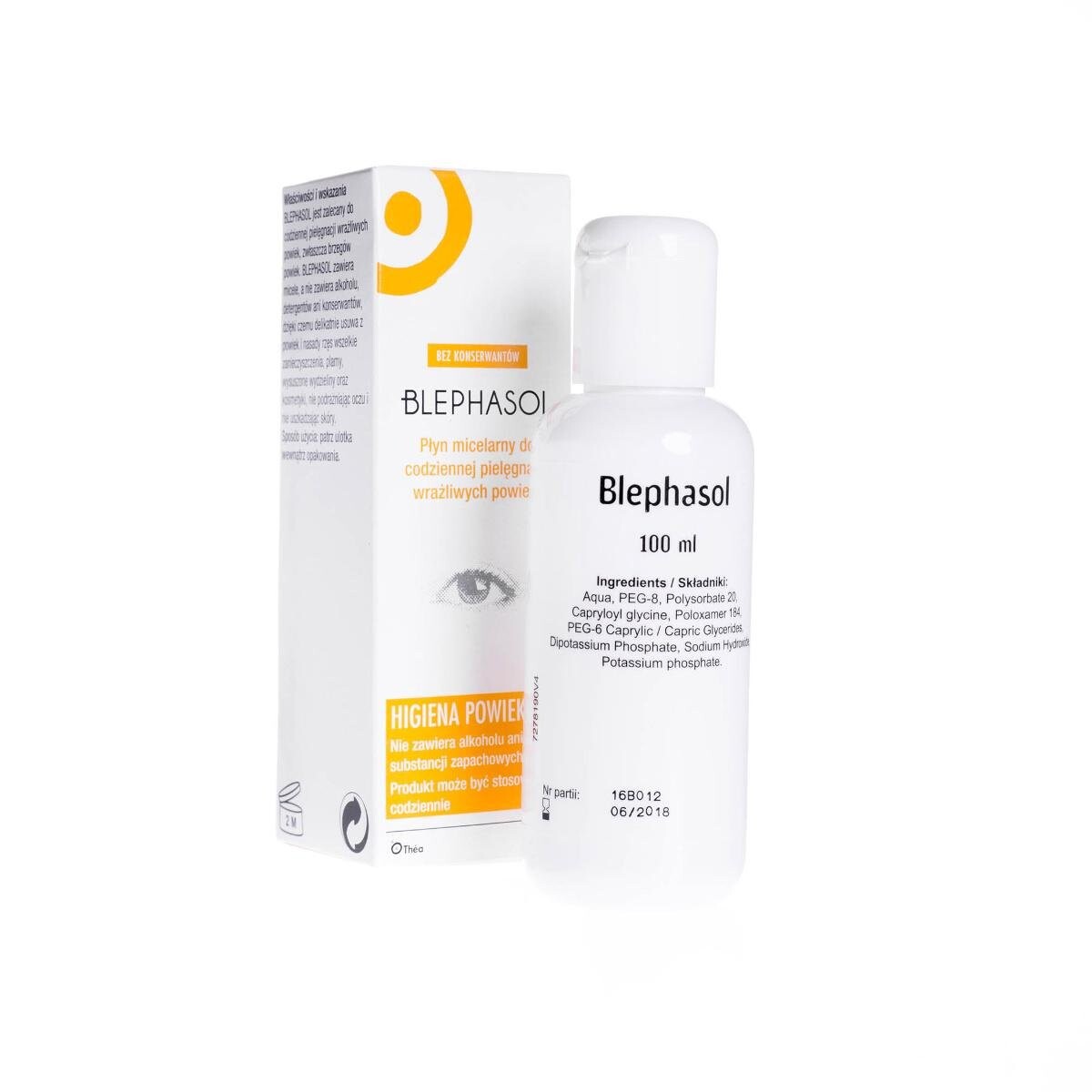 Блефазол, мицеллярный флюид для ежедневного ухода за чувствительными веками, 100 мл Laboratoires Thea
Блефазол, мицеллярный флюид для ежедневного ухода за чувствительными веками, 100 мл Laboratoires Thea