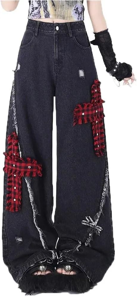 LAFOURAM Petite Jeans для женщин 5 FT, широкие, мешковатые, клетчатые
LAFOURAM Petite Jeans для женщин 5 FT, широкие, мешковатые, клетчатые