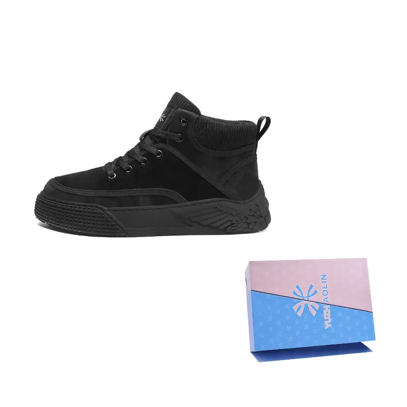 YUZHAOLIN Высокие скейтерские кроссовки мужские черные, цвет Black
YUZHAOLIN Высокие скейтерские кроссовки мужские черные, цвет Black