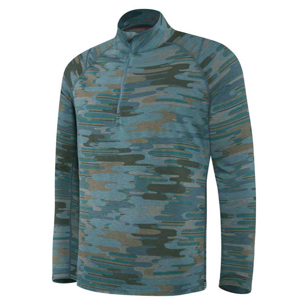 Базовый слой с длинным рукавом SAXX Underwear Viewfinder, синий 
Базовый слой с длинным рукавом SAXX Underwear Viewfinder, синий