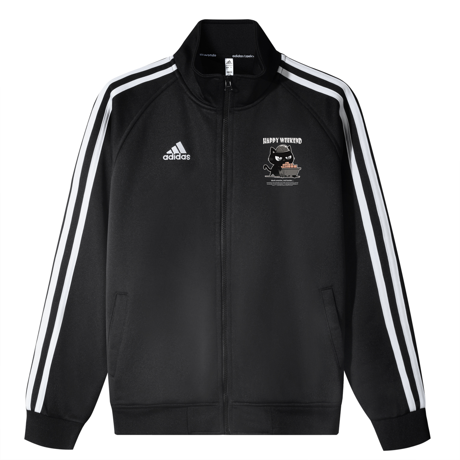 Adidas Унисекс куртка 3-Stripes черная, Black
Adidas Унисекс куртка 3-Stripes черная, Black